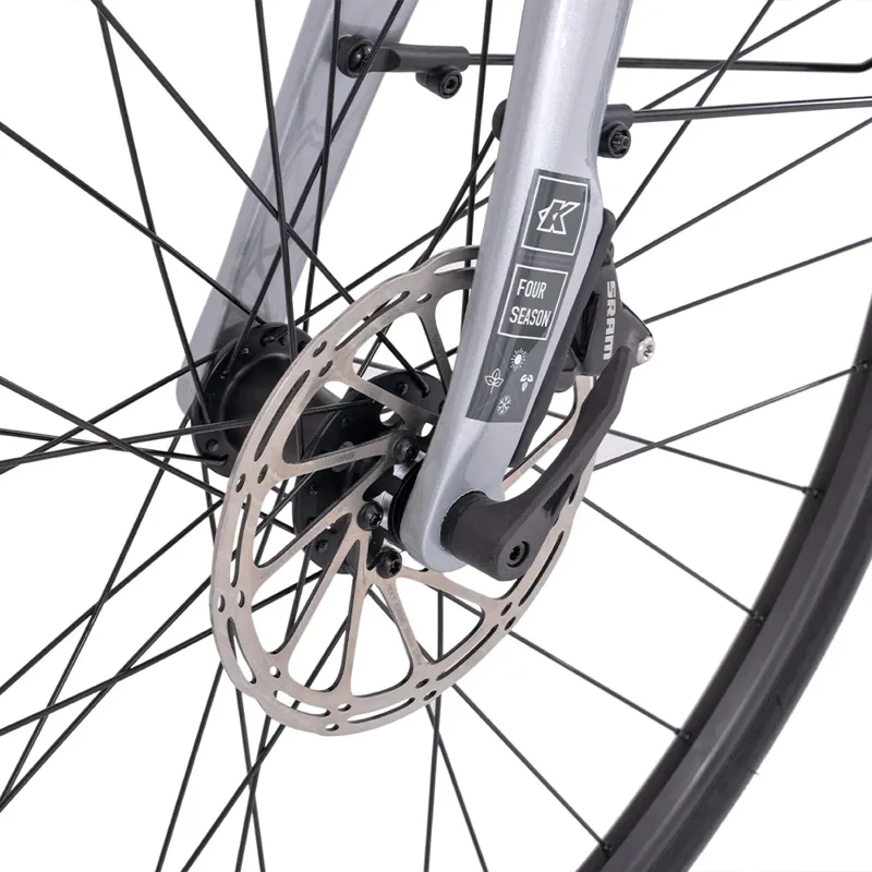 Kinesis 4S Apex Road Bike 2026 in Silver Mist-8