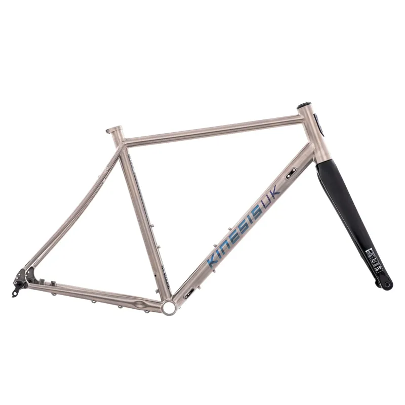 Kinesis GTD Road Bike Frameset 2024 in Titanium-1