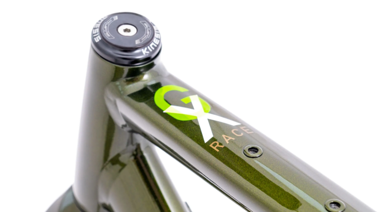 Kinesis GX Race Gravel Bike Frameset 2023 in Green-4