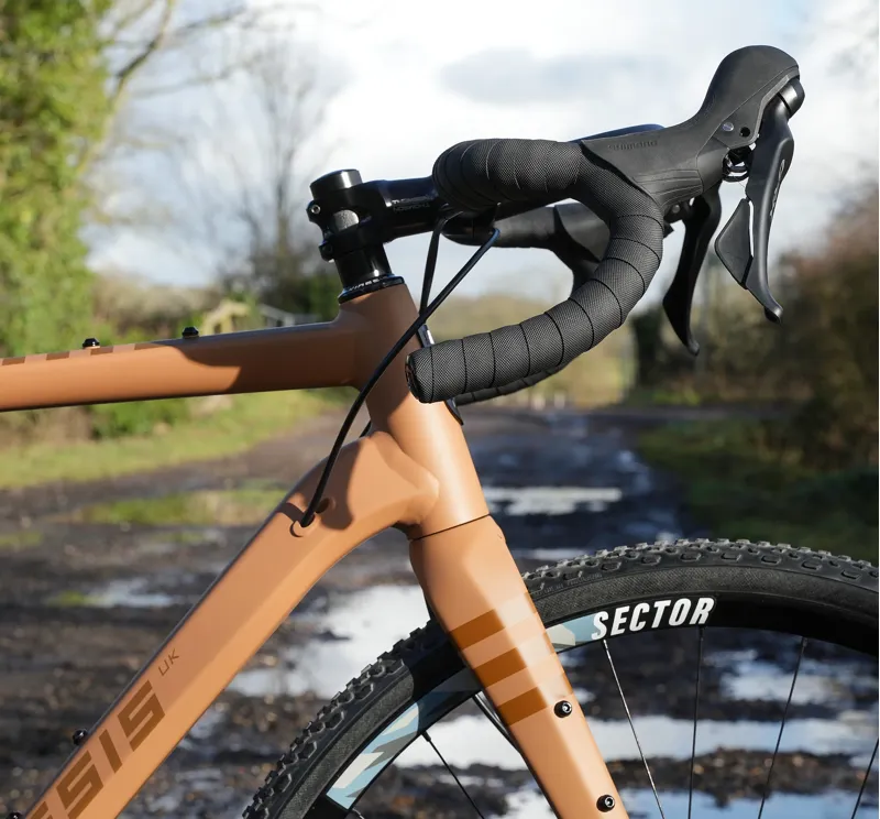 Kinesis Tripster AT Frameset in Cortado Brown-9