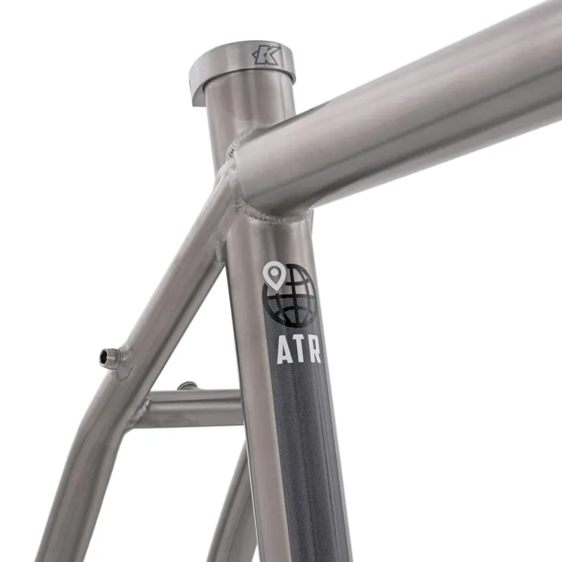 Kinesis Tripster ATR Road Bike Frameset 2024 in Titanium-2