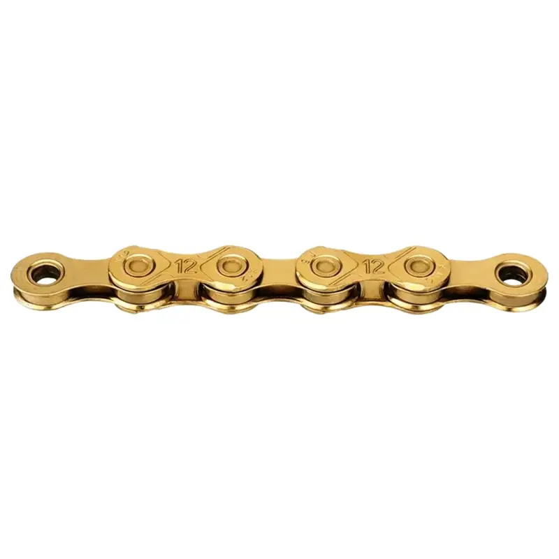 Balfes Bikes Kmc X12 Ti-N Gold Waxed 126L | Free postage over £30, £10 off first order, price match & 0% finance.