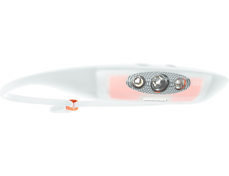 Knog Bandicoot Run 250 Head Lamp in Coral-1