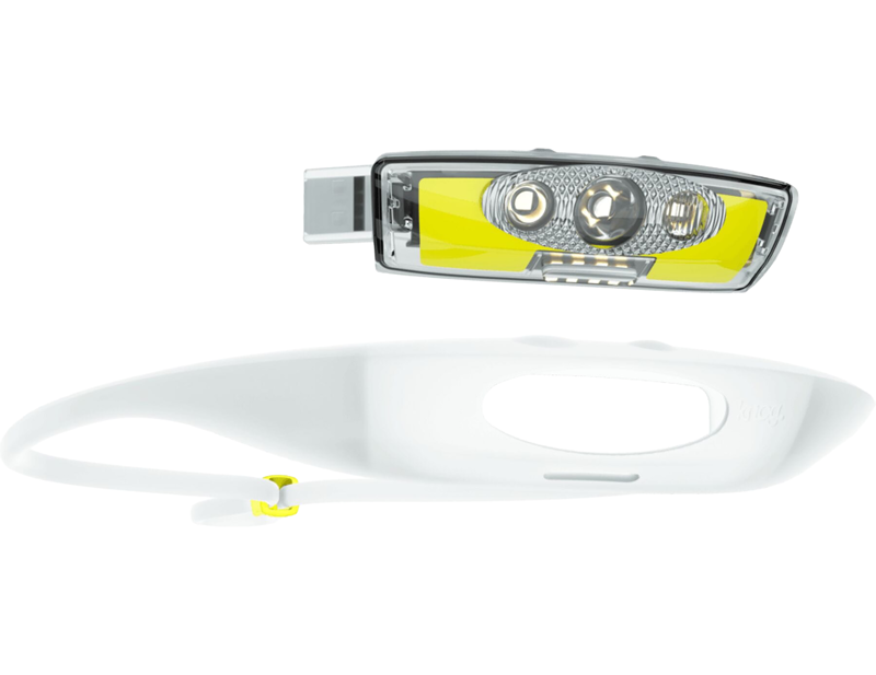 Knog Bandicoot Run 250 Head Lamp in Lime-2