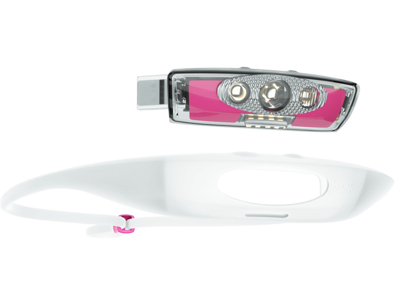 Knog Bandicoot Run 250 Head Lamp in Grape-2