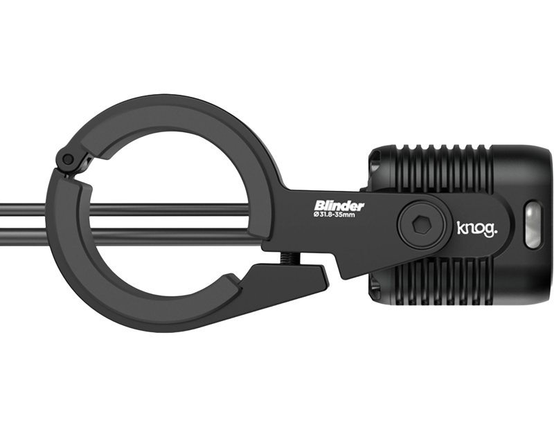 Knog Blinder E 1300 Front E-Bike Light in Black-1