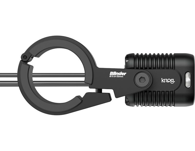 Knog Blinder E 2300 Front E-Bike Light in Black-2