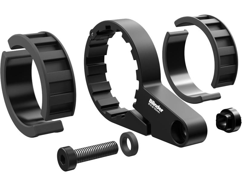 Knog Blinder E 2300 Front E-Bike Light in Black-5