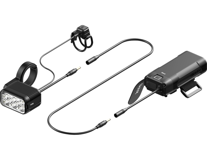 Balfes Bikes Knog Blinder X 1800 Front Light and Battery 10000mAh in Black | Free postage over £30, £10 off first order, price match & 0% finance.