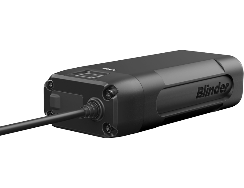 Knog Blinder X 1800 Front Helmet Light and Battery 10000mAh in Black-6