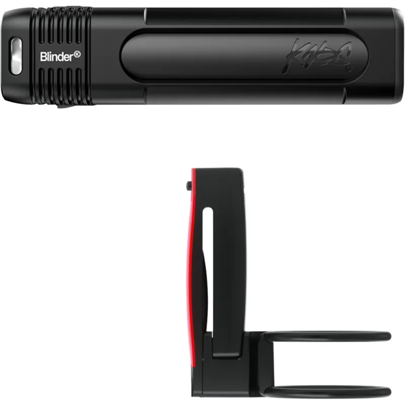 Knog Blinder Pro 700 Front Light + Plus Rear Light is Black-2