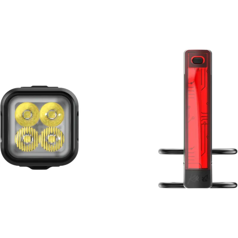 Knog Blinder Pro 700 Front Light + Plus Rear Light is Black-3