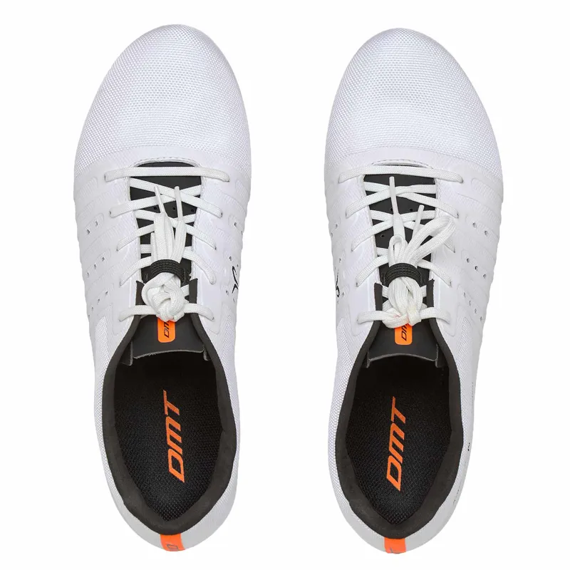 DMT KR4 PJ Road Shoes in White/Black-2