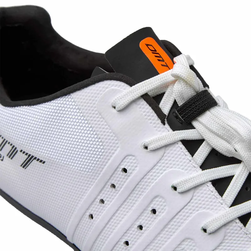 DMT KR4 PJ Road Shoes in White/Black-6
