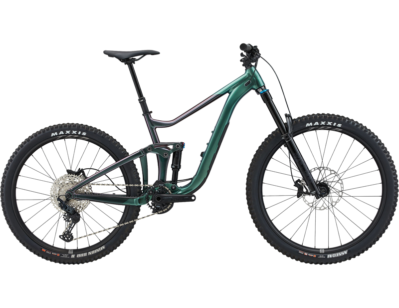 Balfes Bikes Giant Reign 2 Full Suspension Mountain Bike 2026 in Mineral Green | Free postage over £30, £10 off first order, price match & 0% finance.