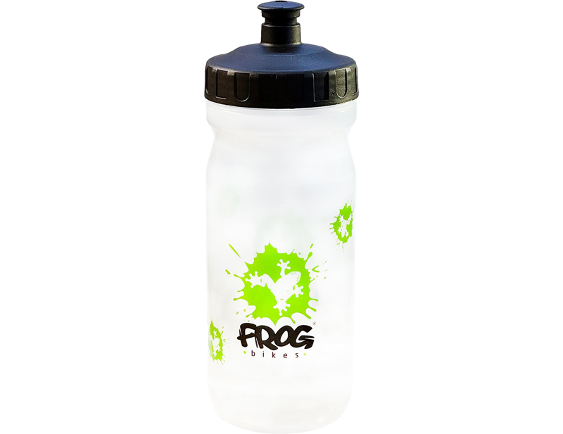 Balfes Bikes Frog Bikes 600ml Water Bottle in Clear Sugar Starch | Free postage over £30, £10 off first order, price match & 0% finance.