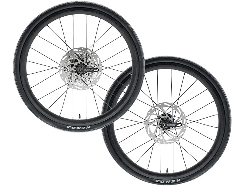 Frog Bikes Gravel 53 to Road 53 wheel conversion kit in Black