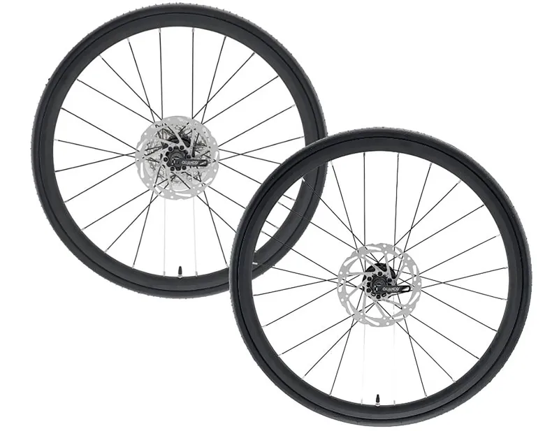 Frog Bikes Gravel 61 to Road 61 wheel conversion kit in Black