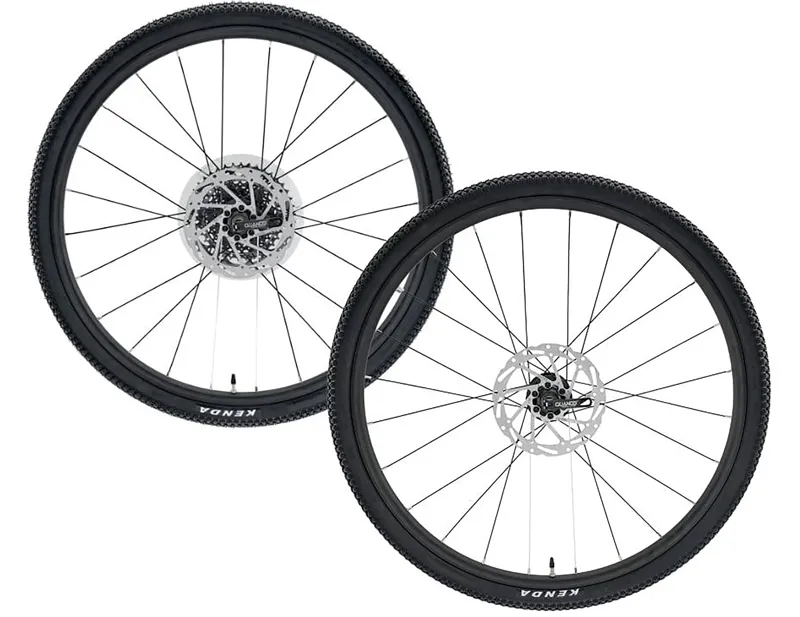 Frog Bikes Road 67 to Gravel 67 wheel conversion kit in Black
