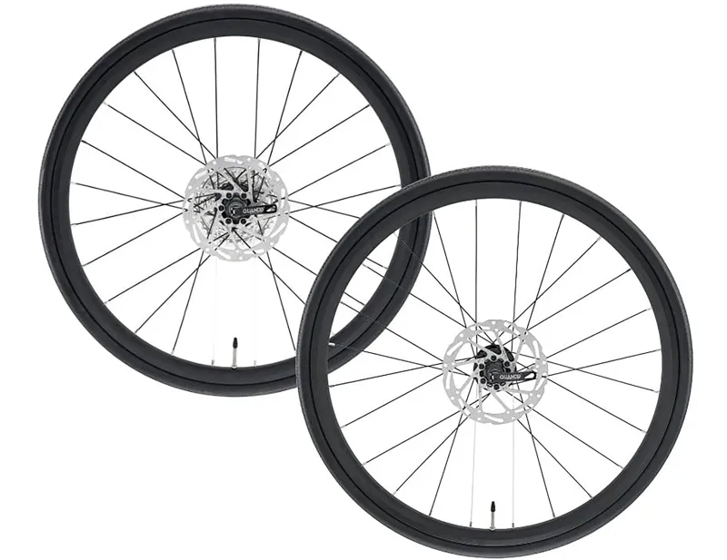 Frog Bikes Gravel 67 to Road 67 wheel conversion kit in Black