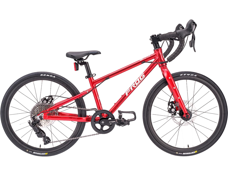 Balfes Bikes Frog Bikes Frog Road 53 Kids Road Bike 2026 in Racing Red | Free postage over £30, £10 off first order, price match & 0% finance.