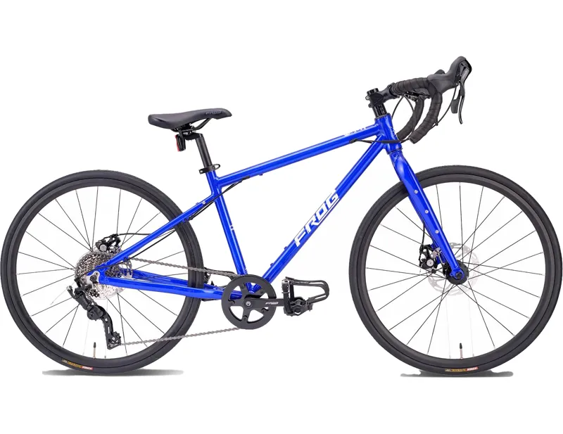 Balfes Bikes Frog Bikes Frog Road 67 Kids Road Bike 2026 in Electric Blue | Free postage over £30, £10 off first order, price match & 0% finance.