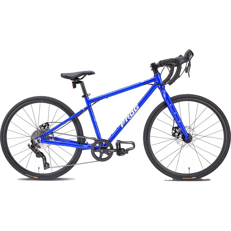 Balfes Bikes Frog Bikes Frog Road 67 Kids Road Bike 2026 in Electric Blue | Free postage over £30, £10 off first order, price match & 0% finance.