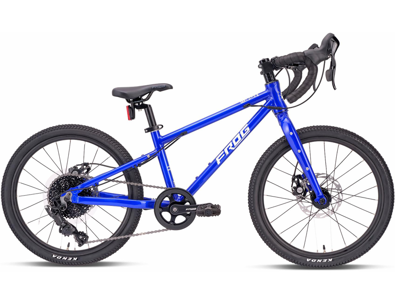 Balfes Bikes Frog Bikes Frog Gravel 53 Kids Gravel Bike 2026 in Electric Blue | Free postage over £30, £10 off first order, price match & 0% finance.