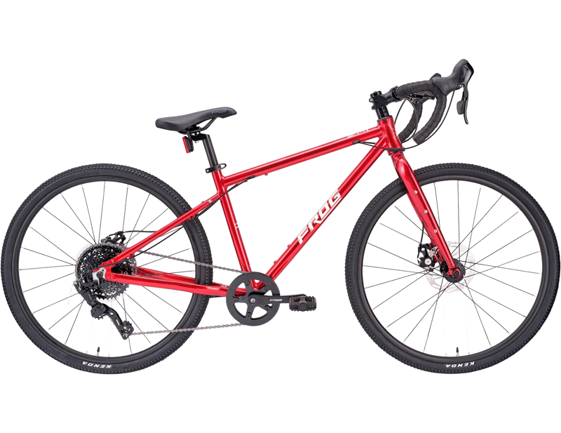 Balfes Bikes Frog Bikes Frog Gravel 67 Kids Gravel Bike 2026 in Racing Red | Free postage over £30, £10 off first order, price match & 0% finance.