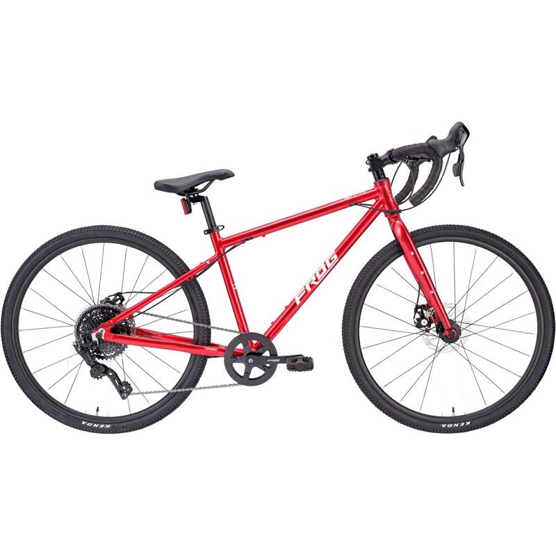 Balfes Bikes Frog Bikes Frog Gravel 67 Kids Gravel Bike 2026 in Racing Red | Free postage over £30, £10 off first order, price match & 0% finance.