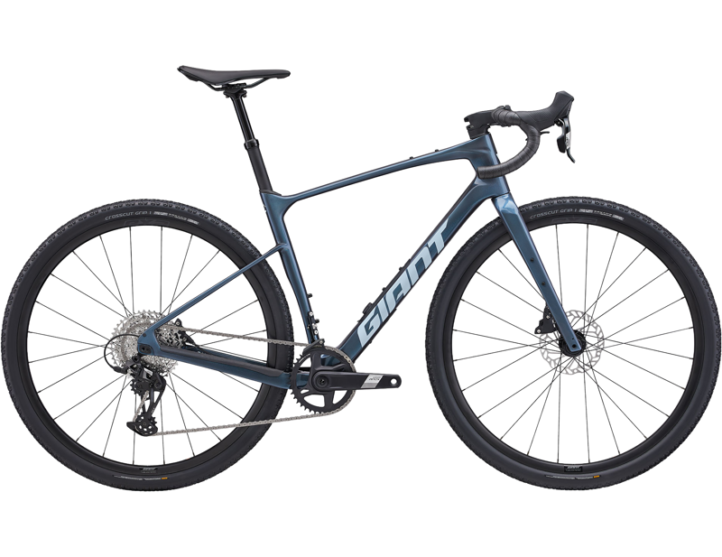 Giant Revolt Advanced 1 Gravel Bike 2025 in Ocean Twilight Blue