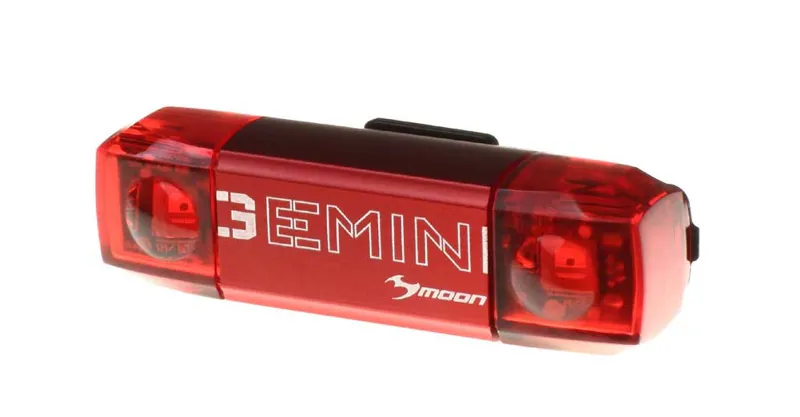 Moon Gemini Rear Cycle Light in Red