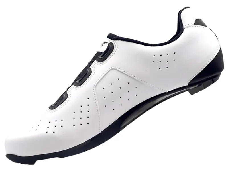 Lake CX178 Cycling Shoes in White Black-2