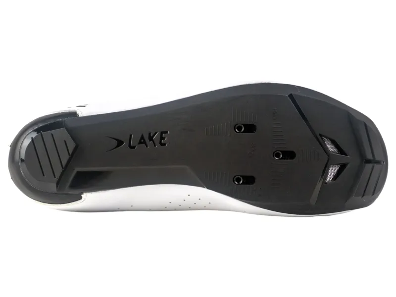 Lake CX178 Cycling Shoes in White Black-4