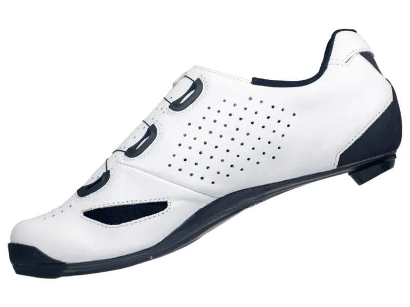 Lake CX239 Road Cycling Shoes in White Black-2