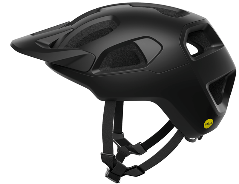 POC Cularis MIPS Air Node Helmet in Uranium Black Matt-1