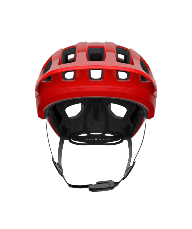 POC Cularis MIPS Air Node Helmet in Prismane Red Matt/Uranium Black Matt-1