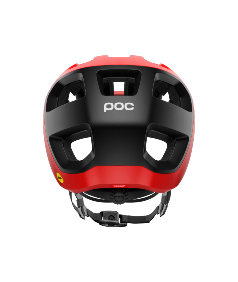 POC Cularis MIPS Air Node Helmet in Prismane Red Matt/Uranium Black Matt-3