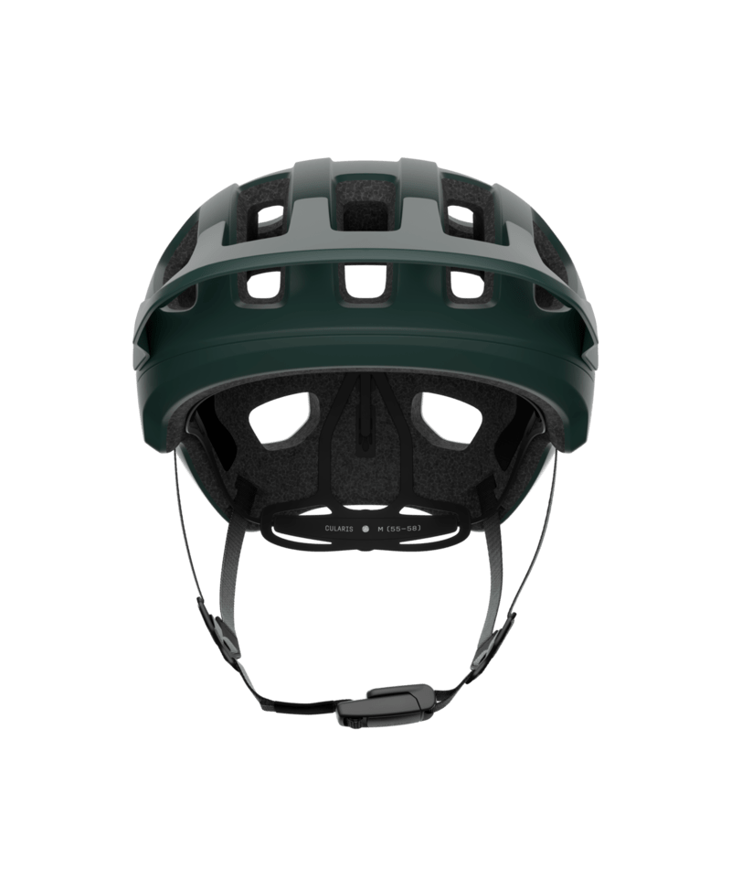 POC Cularis MIPS Air Node Helmet in Pargasite Green Matt/Hydrogen White Matt-1