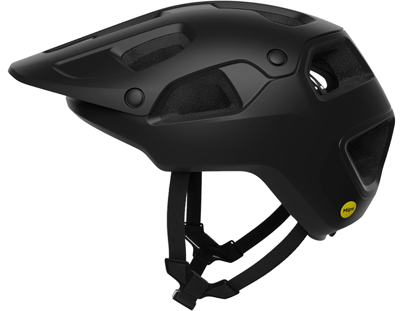 POC Cularis Pure MTB Helmet in Uranium Black Matt-1