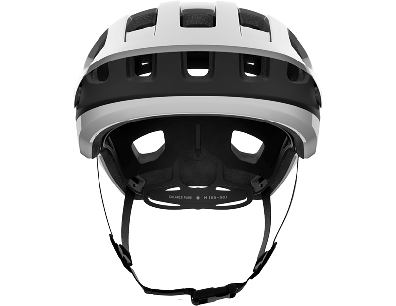 POC Cularis Pure MTB Helmet in Hydrogen White/Uranium Black Matt-2