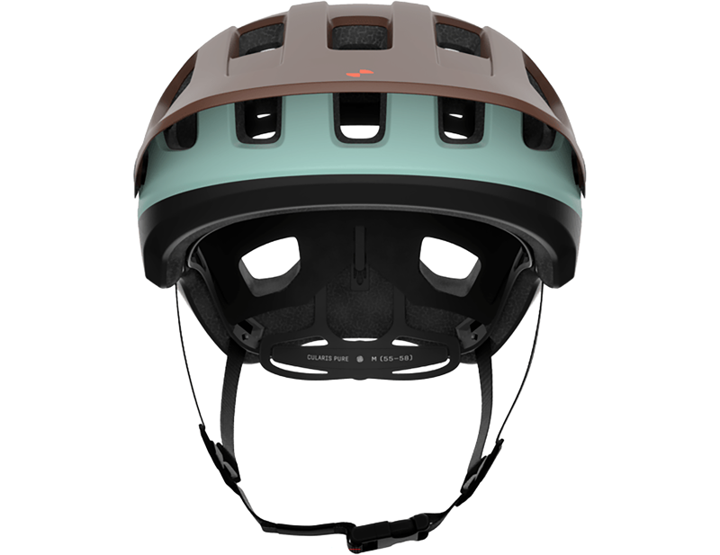 POC Cularis Pure MTB Helmet in Bronzite Brown Matt/Lazurite Blue Matt-3