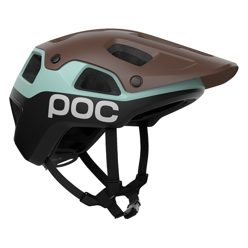 Balfes Bikes POC Cularis Pure MTB Helmet in Bronzite Brown Matt/Lazurite Blue Matt | Free postage over £30, £10 off first order, price match & 0% finance.