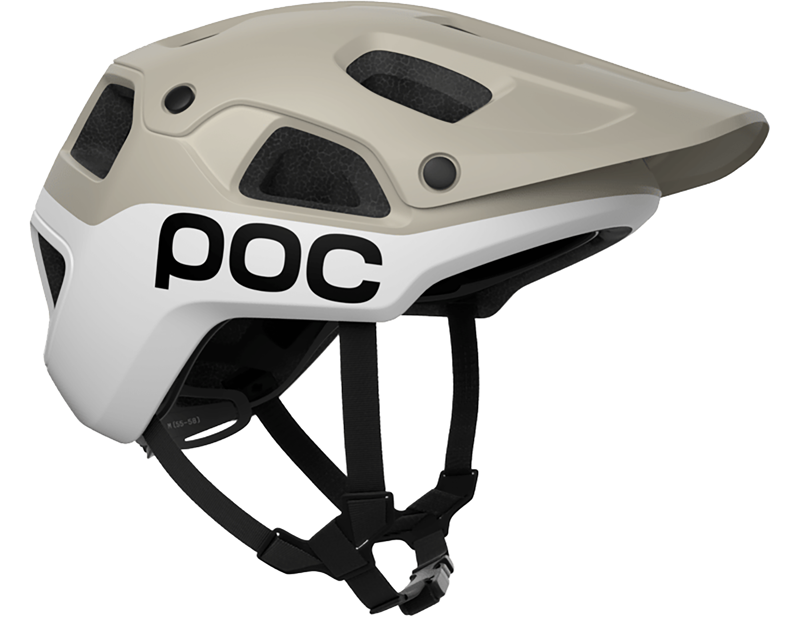 POC Cularis Pure MTB Helmet in Mineral Grey/Hydrogen White Matt