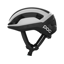POC Omne Lite WF Road Helmet in Hydrogen White/Uranium Black Matt