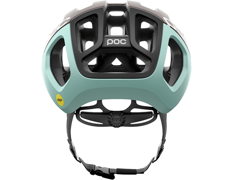 POC Ventral Air MIPS Road Helmet in Bronzite Brown Matt/Lazurite Blue Matt-3