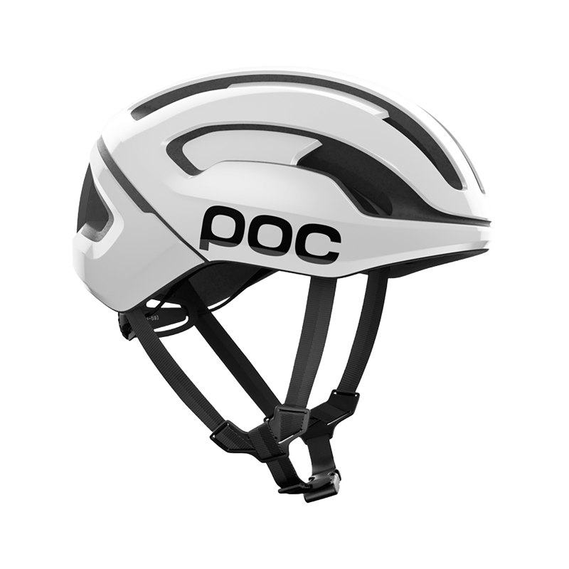 Balfes Bikes POC Omne Air MIPS Road Helmet in Hydrogen White/Uranium Black Matt w. Logo | Free postage over £30, £10 off first order, price match & 0% finance.