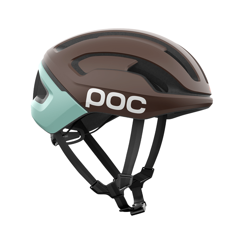 Balfes Bikes POC Omne Air MIPS Road Helmet in Bronzite Brown Matt/Lazurite Blue Matt | Free postage over £30, £10 off first order, price match & 0% finance.