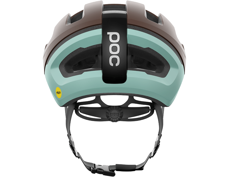 POC Omne Air MIPS Road Helmet in Bronzite Brown Matt/Lazurite Blue Matt-3