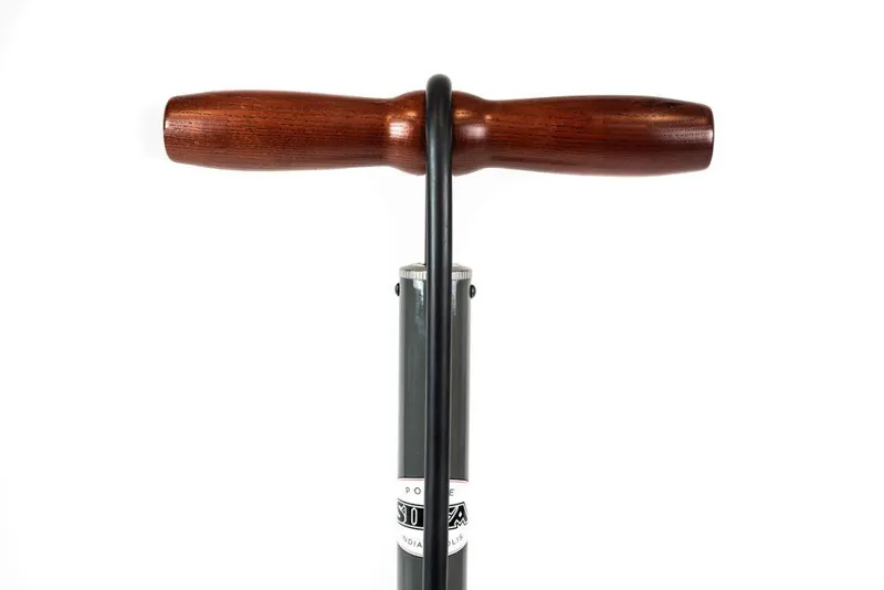 Silca Pista Plus Track Pump in Grey-3